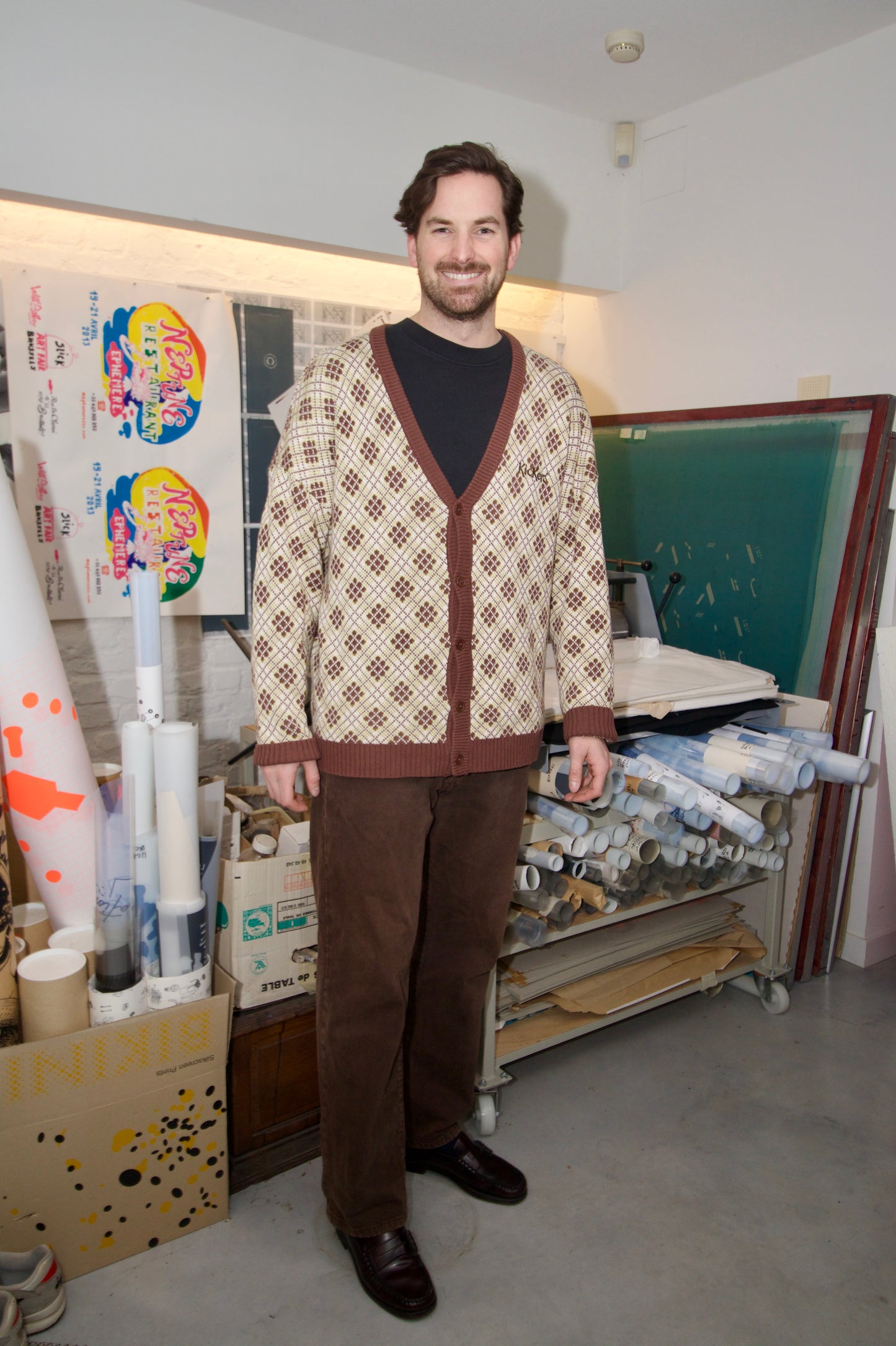 Kickers- cardiguan - XL