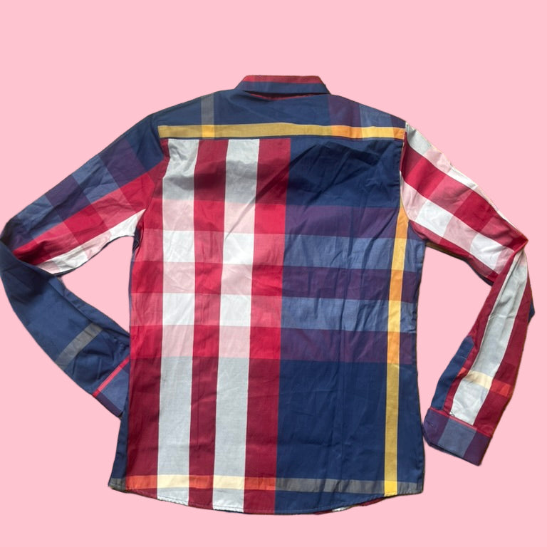 Burberry Shirt Blue/Red L (Women)