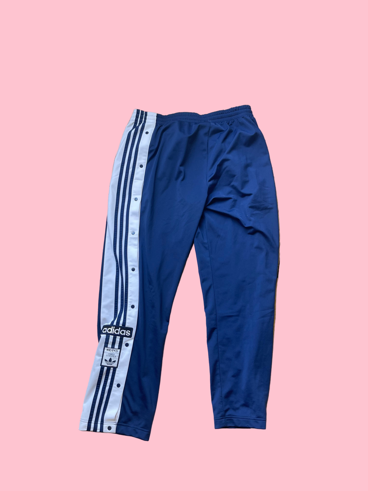 Blue Adidas tracksuit pants