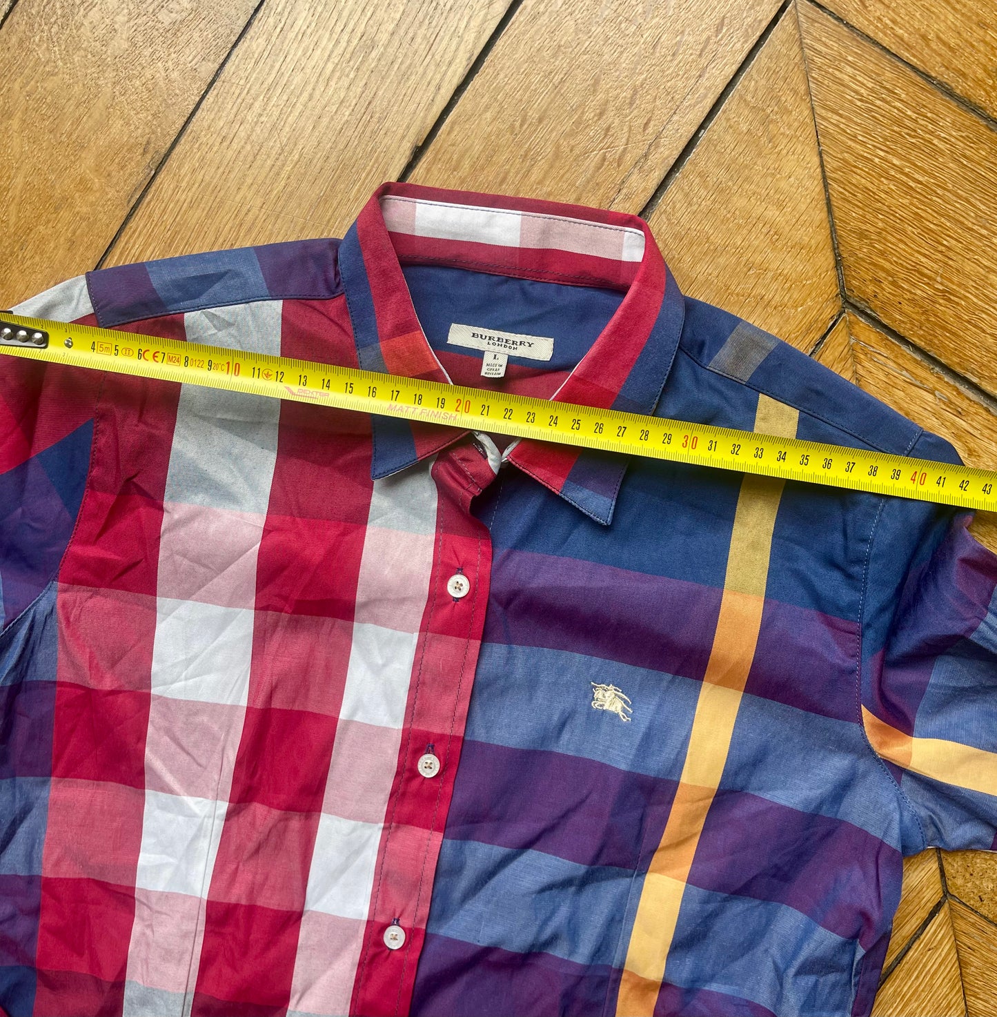 Burberry Shirt Blue/Red L (Women)