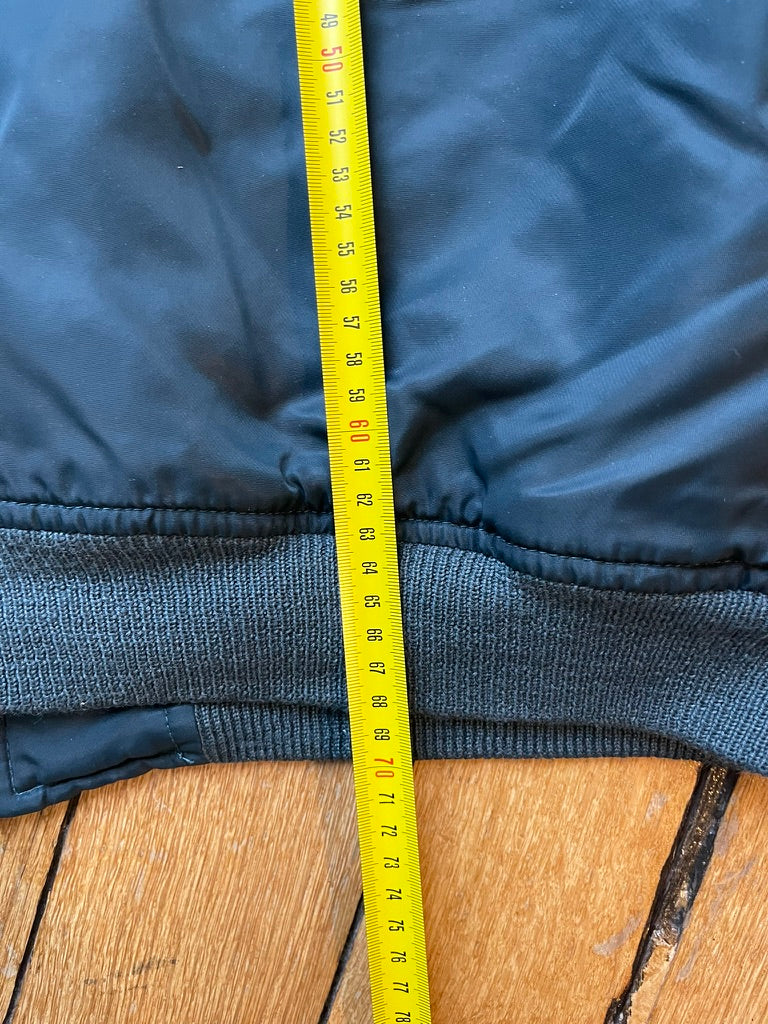 Casucci Bomber Réversible Bleu Made in Italy 80's-90's — Taille L