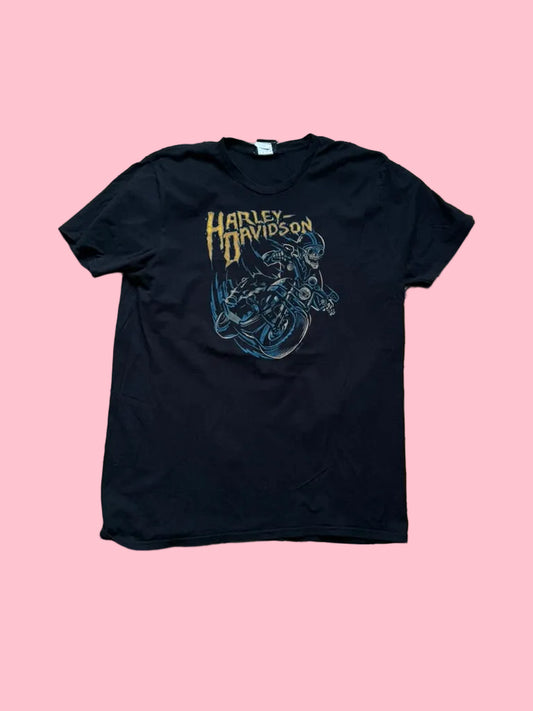 Harley Davidson T-shirt Noir Harleyworld Chesterfield - Taille XL