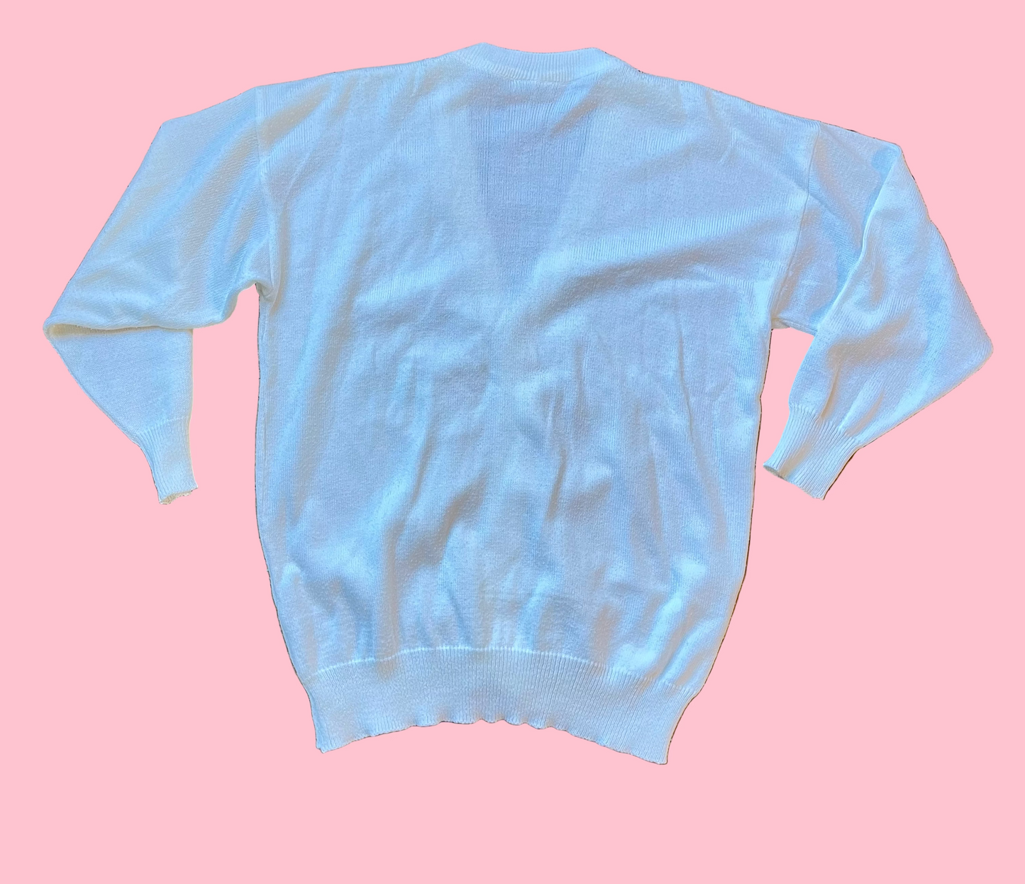 Lacoste cardiguan white XL