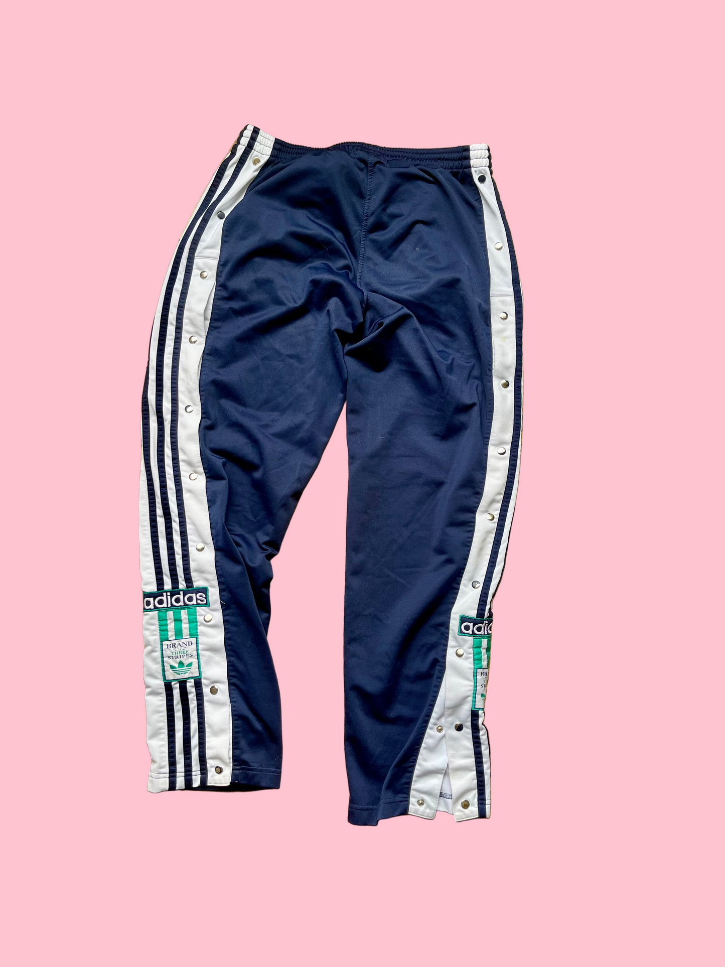 Adidas trackpant blue/turquoise 90's L