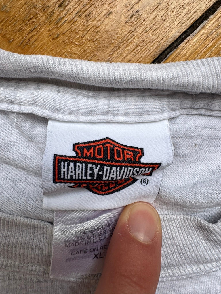 Harley Davidson T-shirt Gris Chicago 2006 - Taille XL
