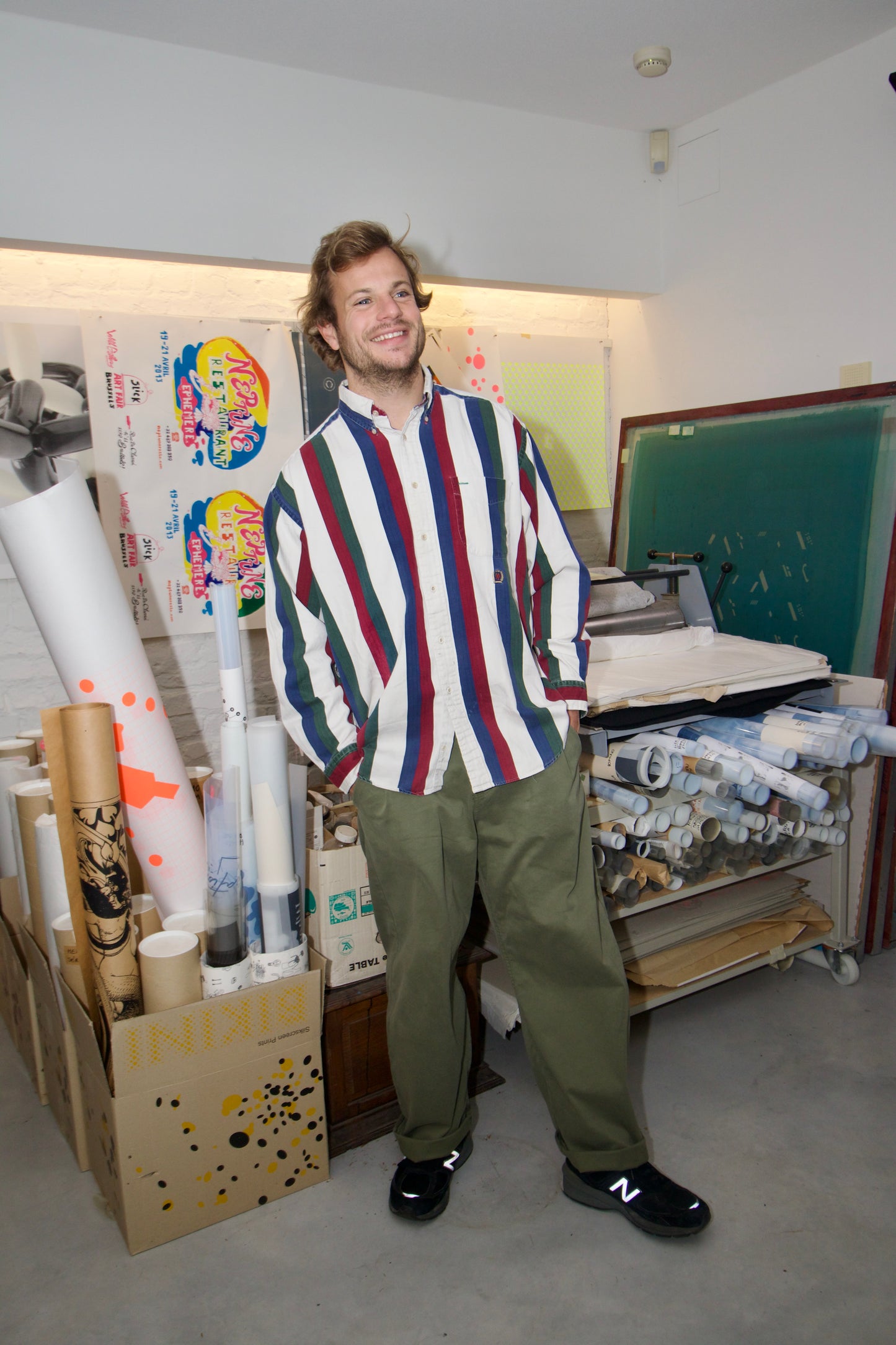 Tommy Hilfiger stripped shirt XL