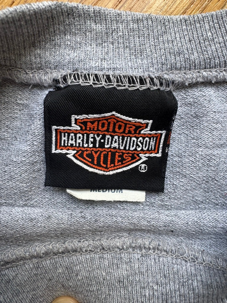 Harley Davidson T-shirt Gris 1998 - Made un USA - Taille M