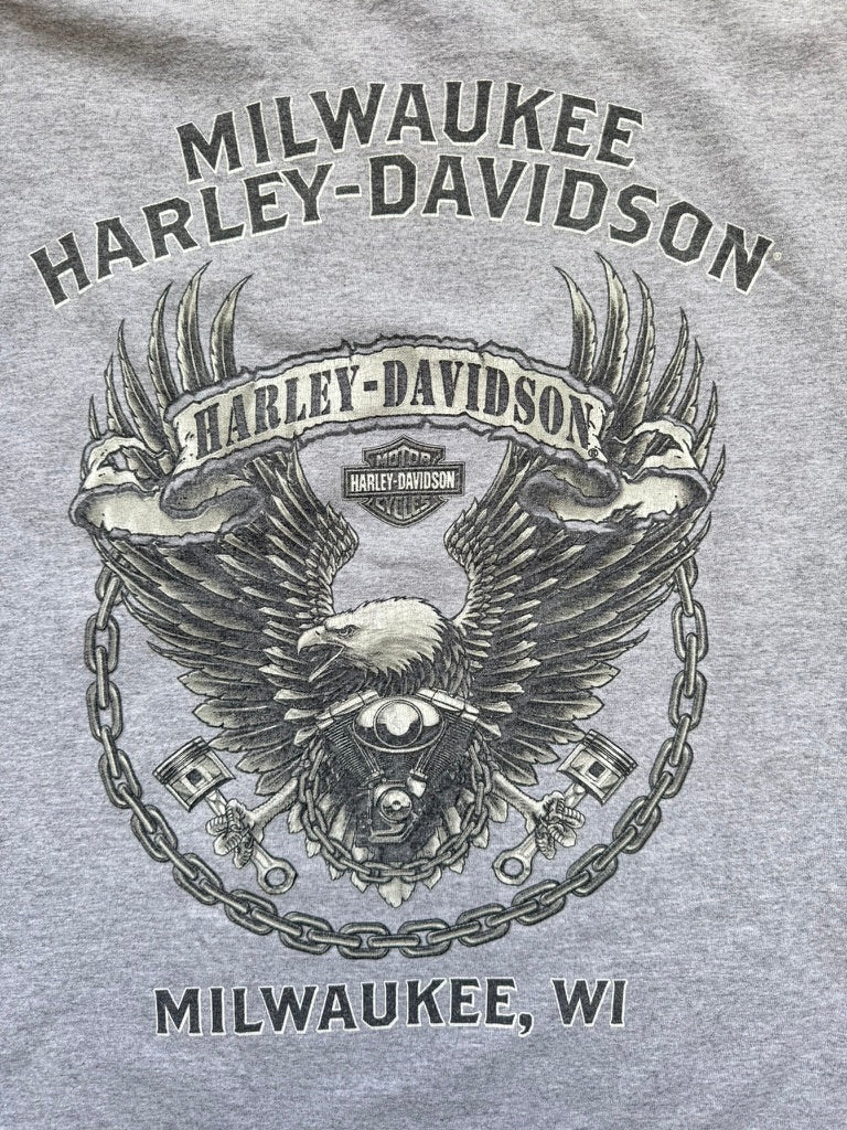 Harley Davidson Muscle Tee Gris 2013 - Taille L