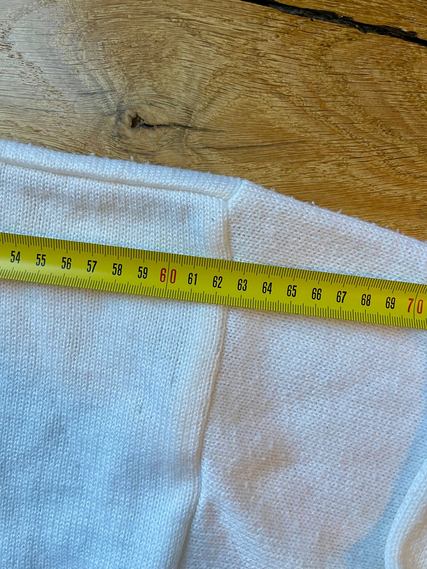 Lacoste cardiguan white XL