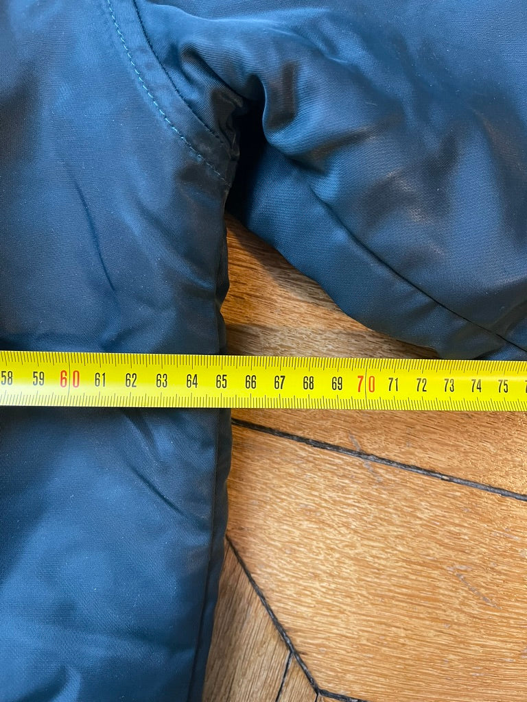 Casucci Bomber Réversible Bleu Made in Italy 80's-90's — Taille L
