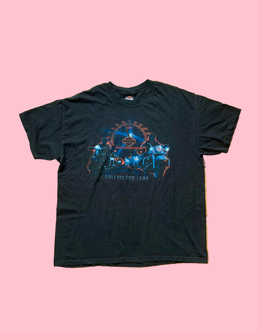 Harley Davidson Black t-shirt with graphic design XL 