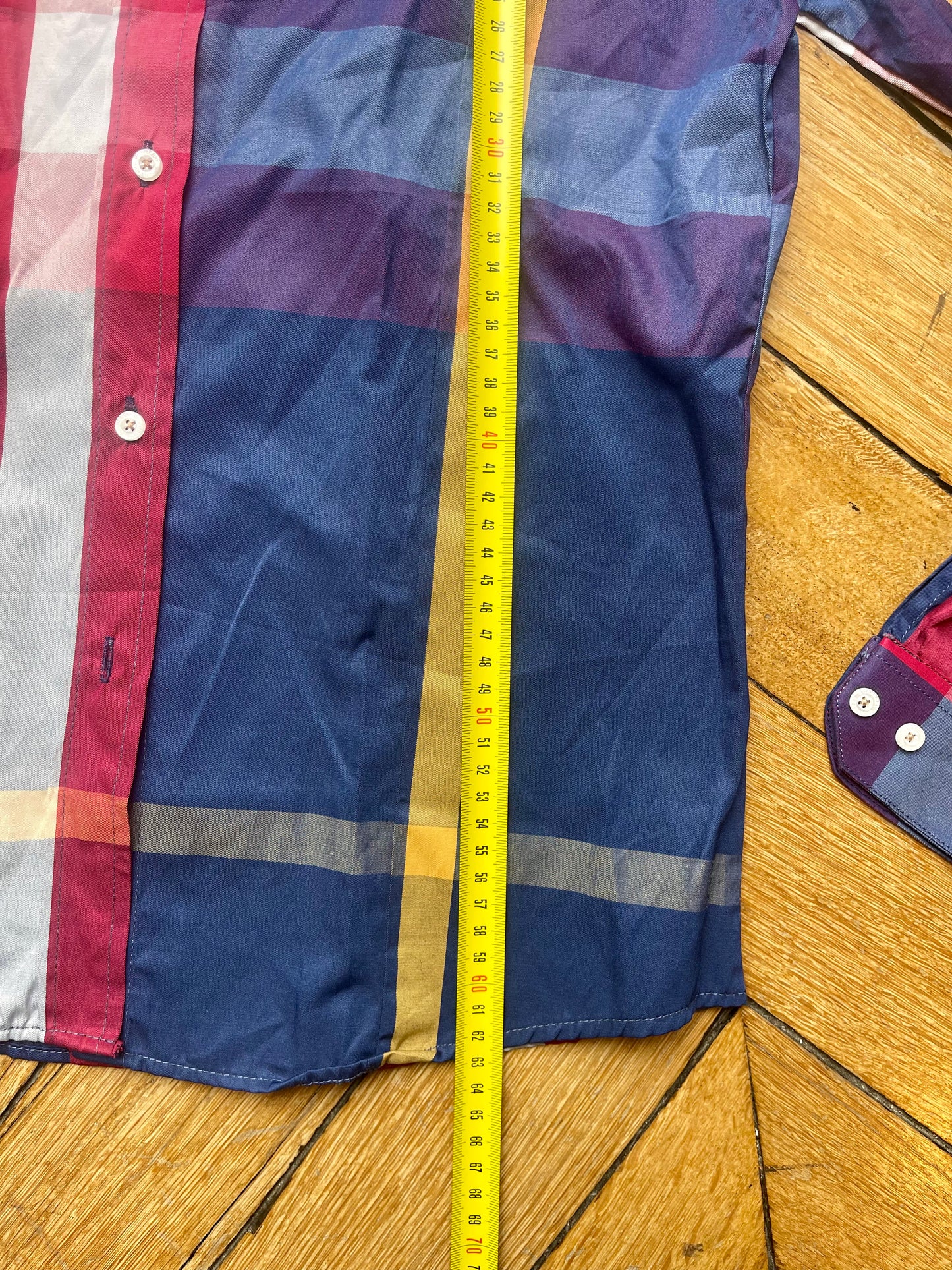 Burberry Shirt Blue/Red L (Women)