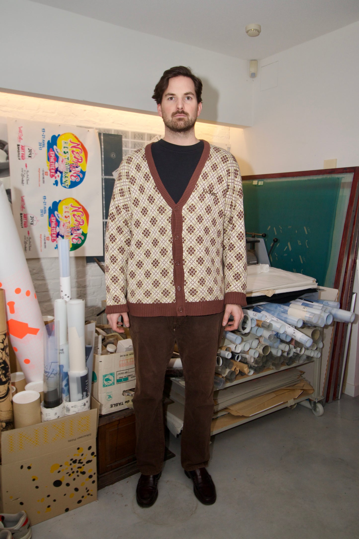 Kickers- cardiguan - XL