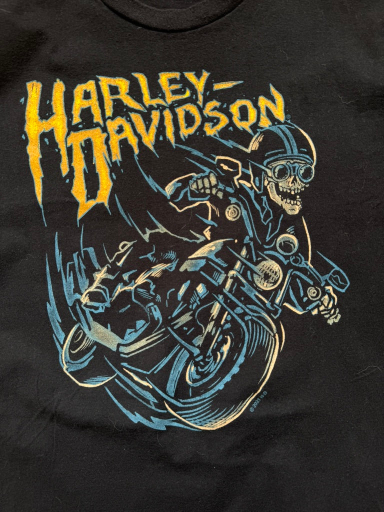 Harley Davidson T-shirt Noir Harleyworld Chesterfield - Taille XL