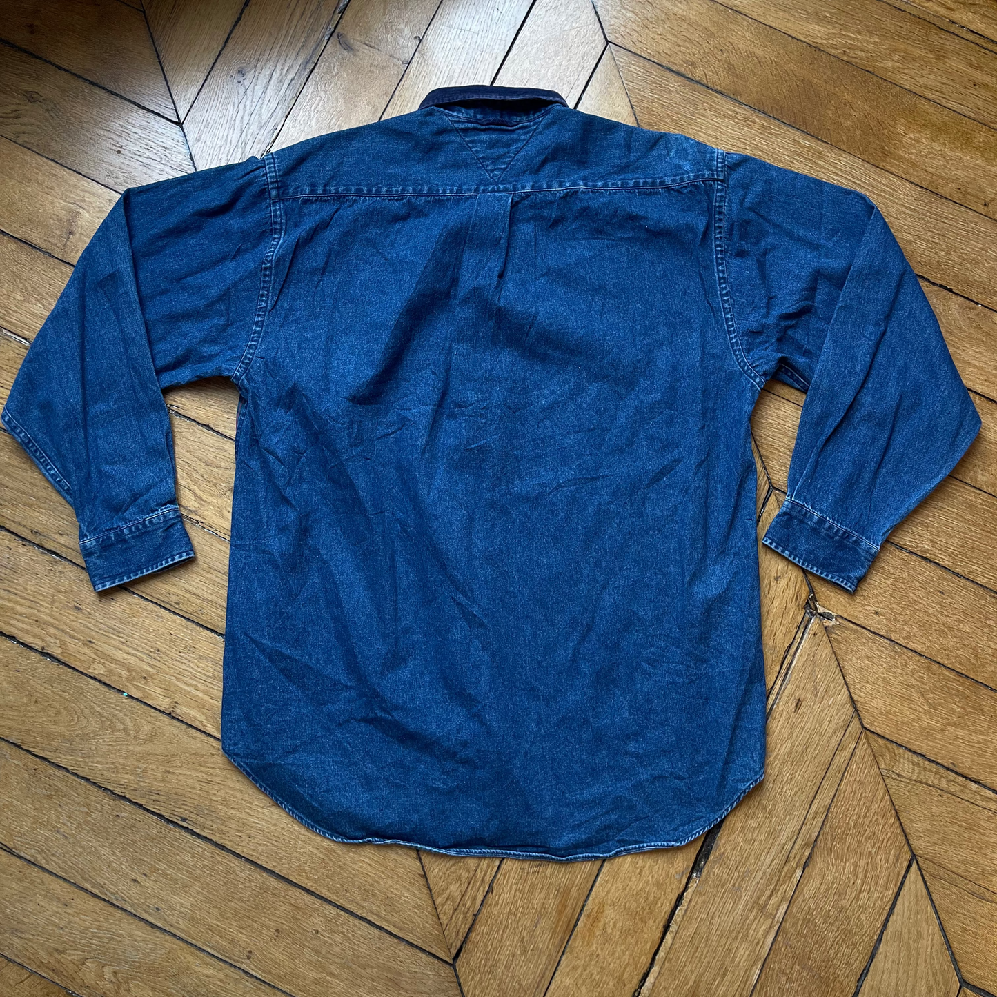 Tommy Hilfiger stripped shirt denim XL