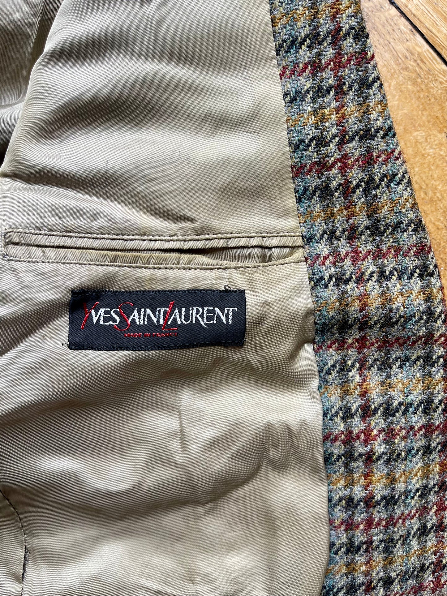 Yves Saint Laurent Suit Jacket Wool L