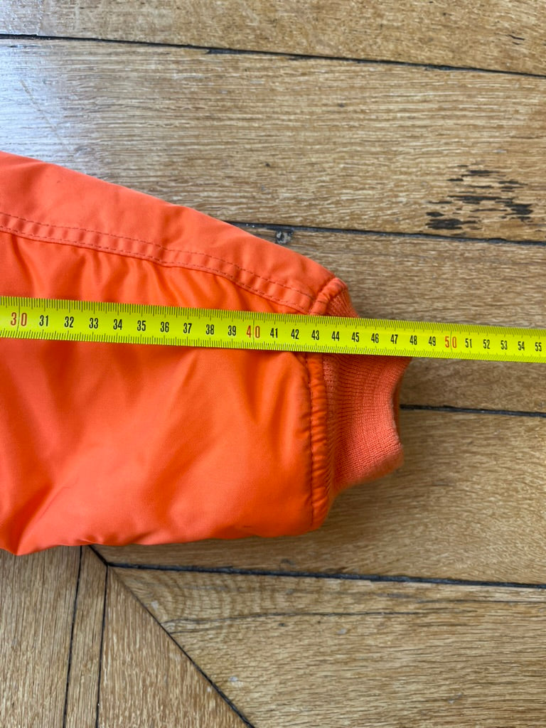 Schott bomber Jacket orange S (WMS)