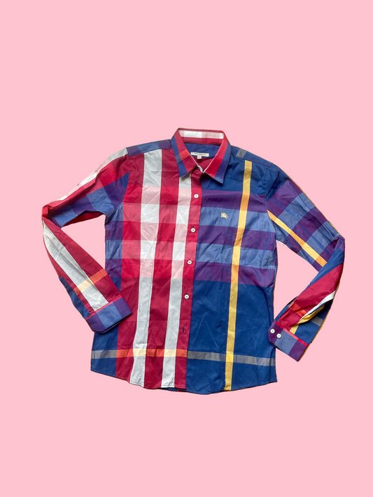 Burberry Shirt Blue/Red L (Women)