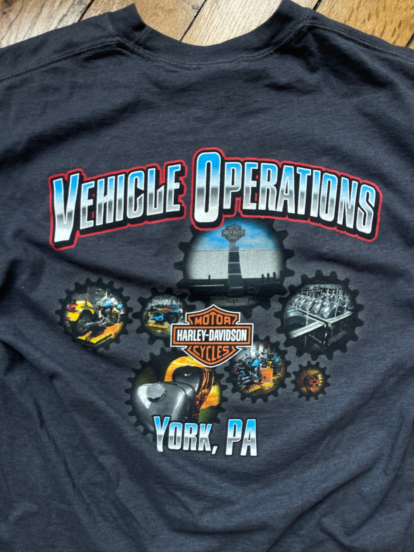 Harley Davidson "Genuine" longsleeves Tshirt 90's L