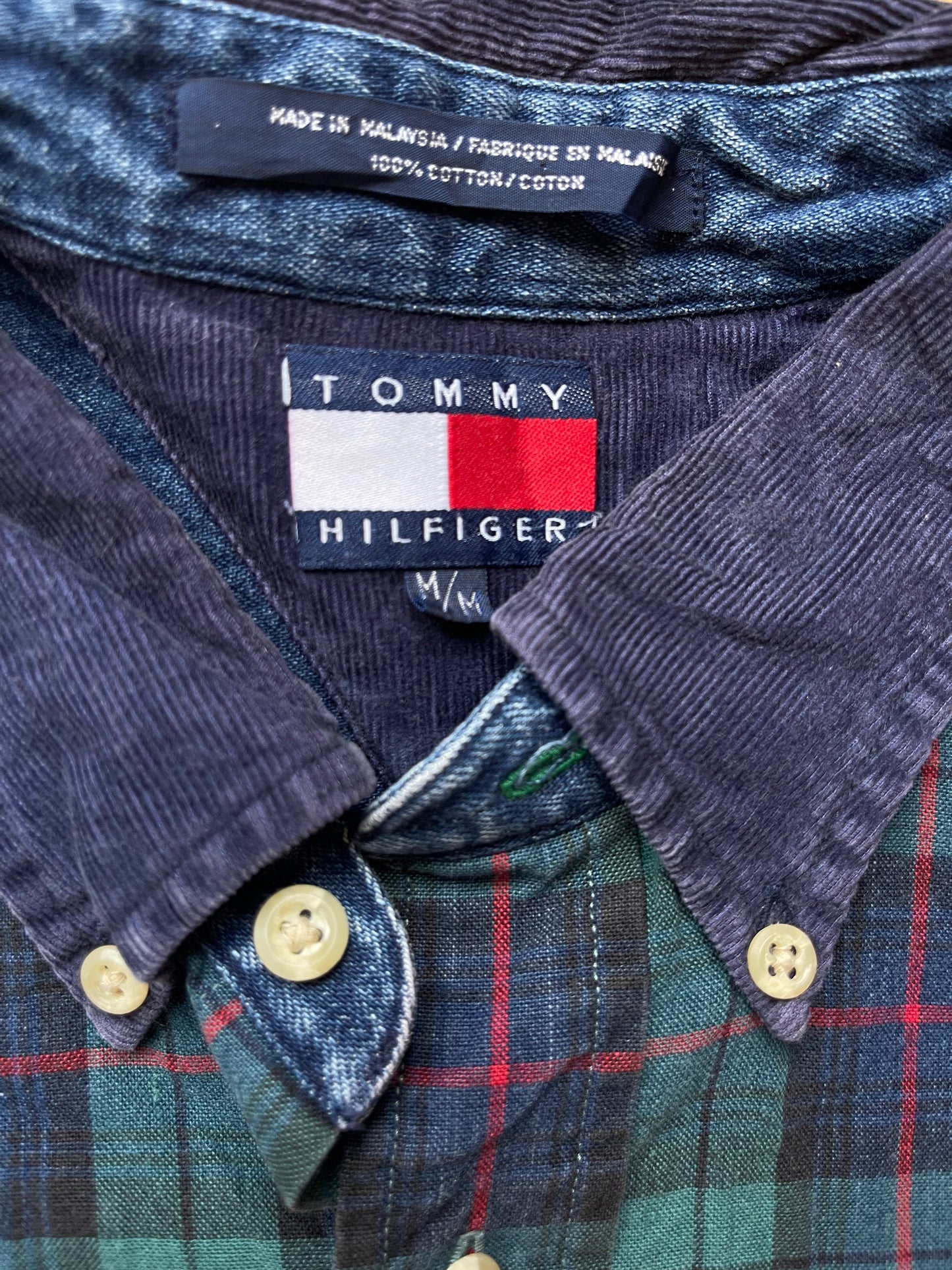 Tommy Hilfiger stripped shirt denim XL