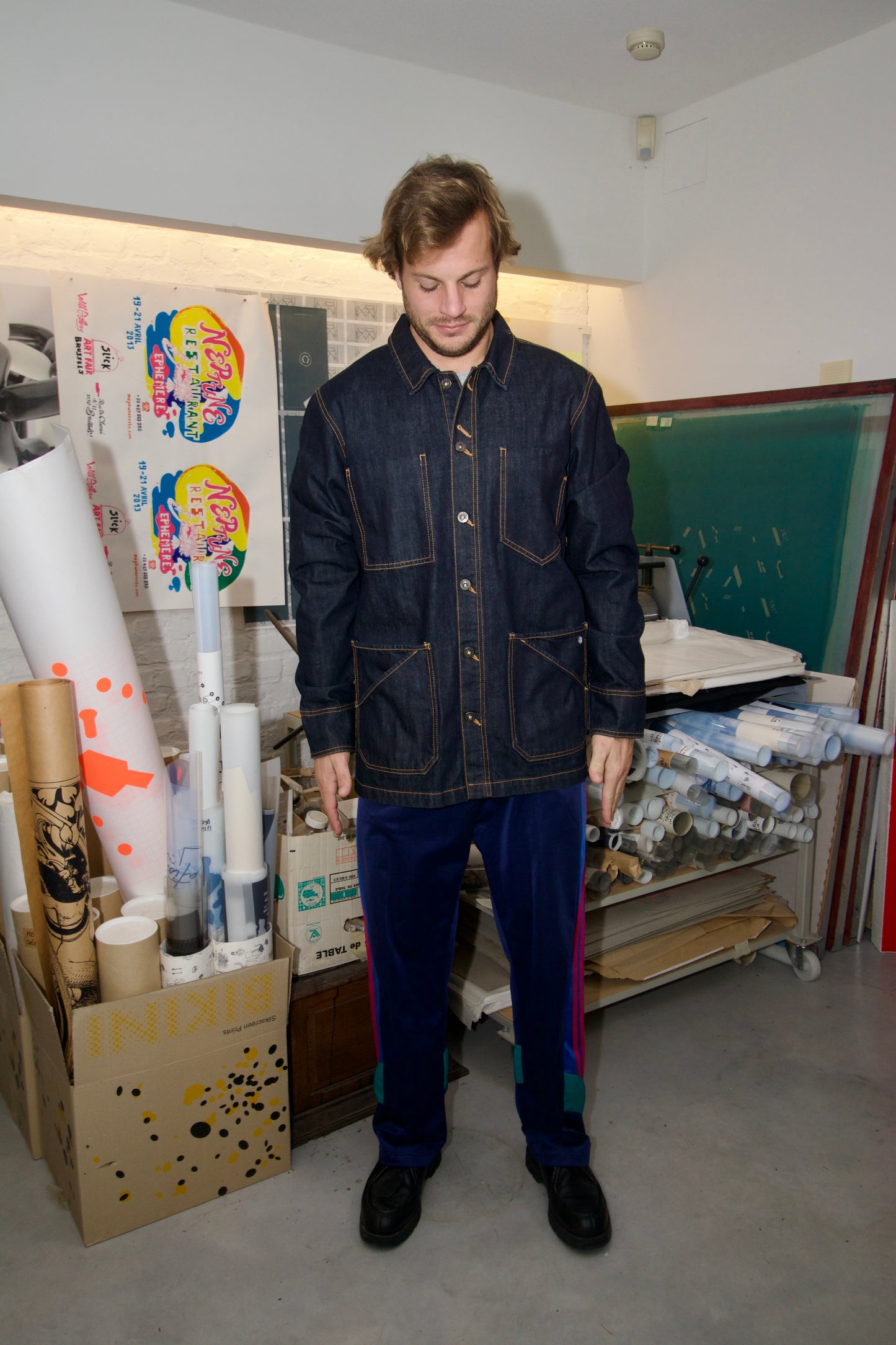 Dickies Denim Jacket L