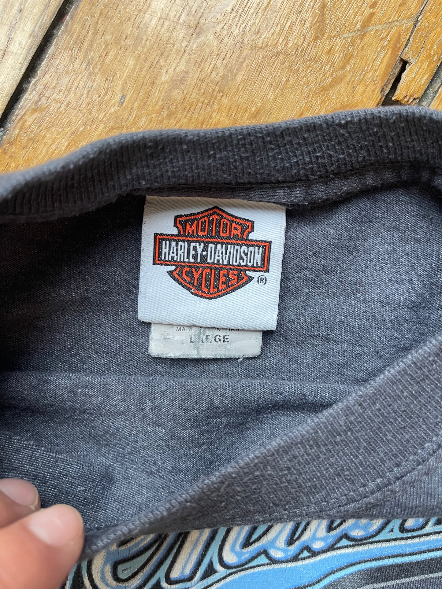 Harley Davidson "Genuine" longsleeves Tshirt 90's L