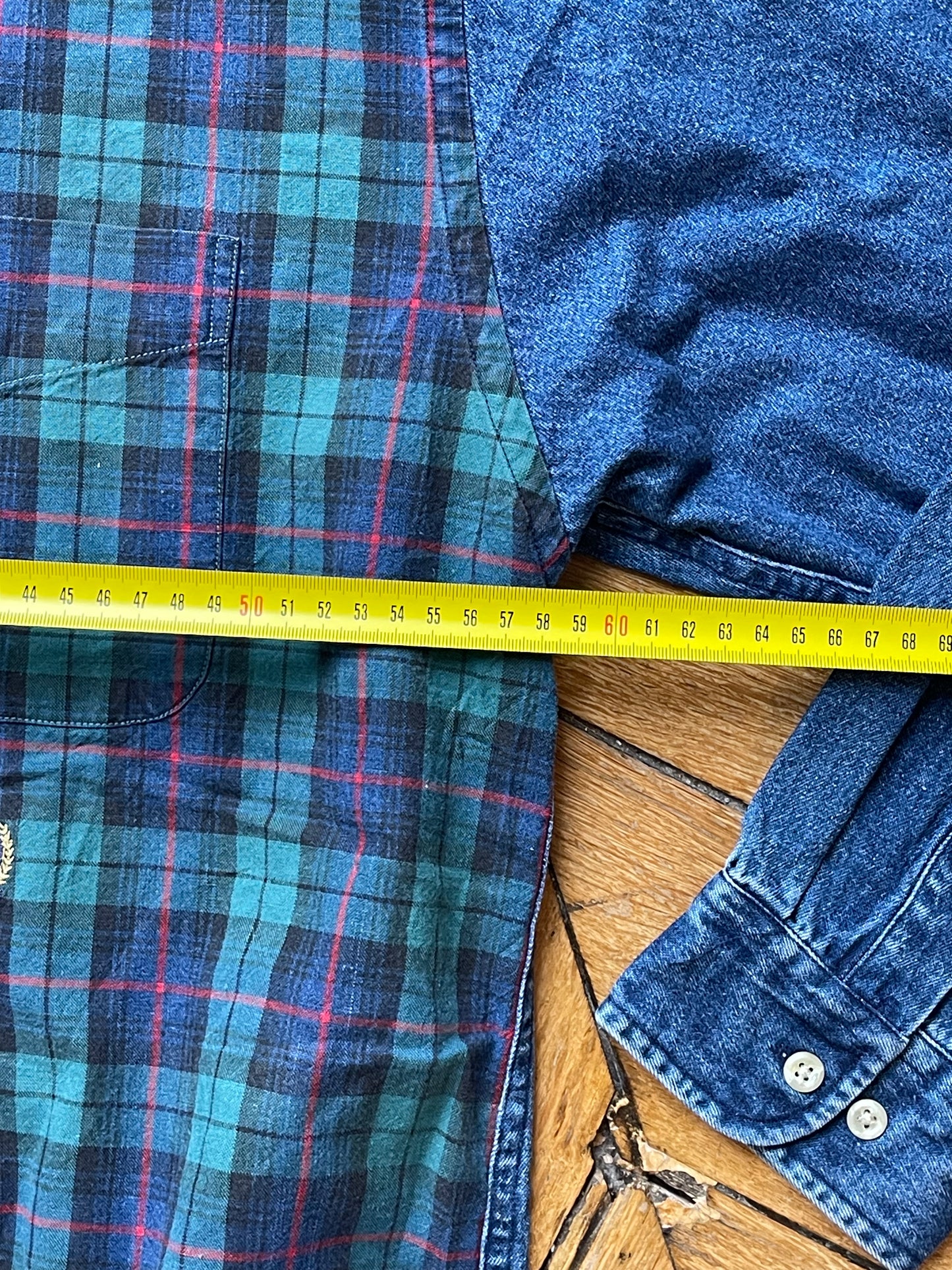 Tommy Hilfiger stripped shirt denim XL