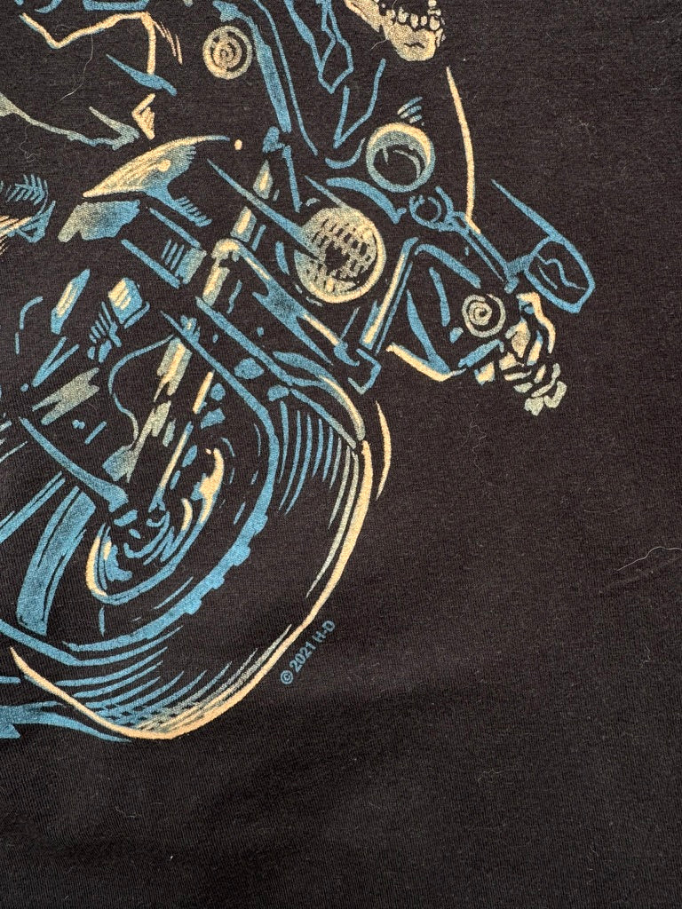 Harley Davidson T-shirt Noir Harleyworld Chesterfield - Taille XL