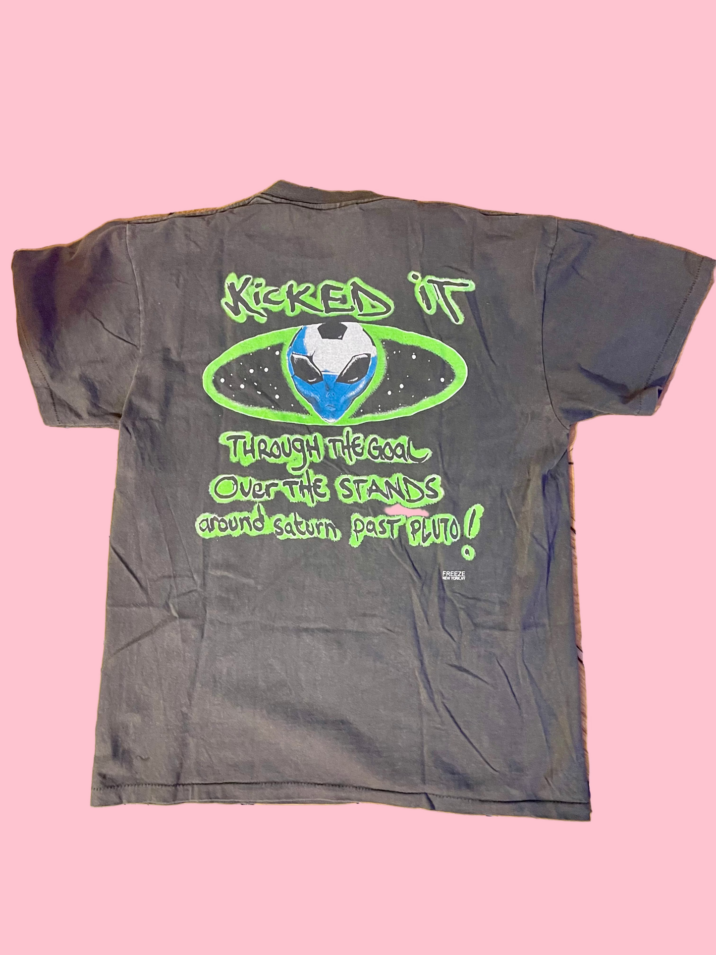 Vintage Tshirt "Football Alien" - Made in USA