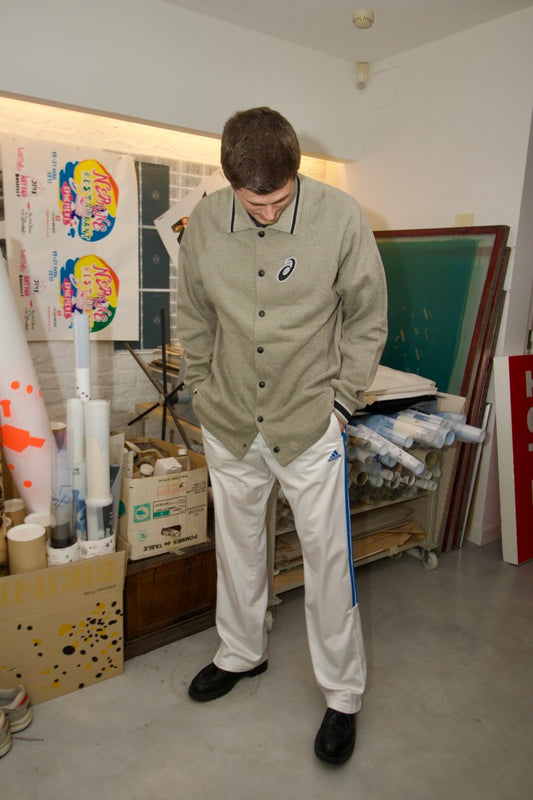 Asics - Polo longlseeves 90's - XL