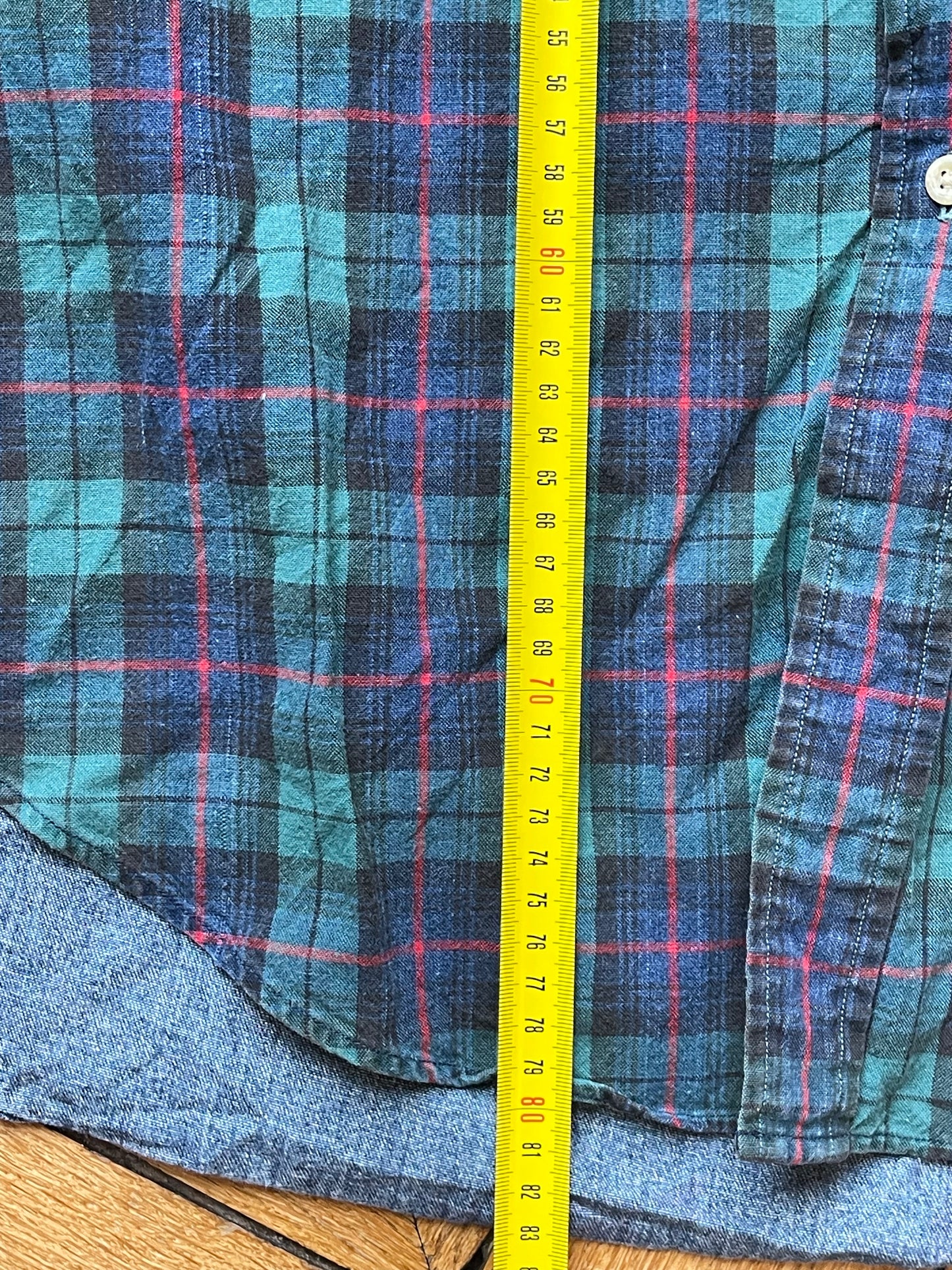 Tommy Hilfiger stripped shirt denim XL