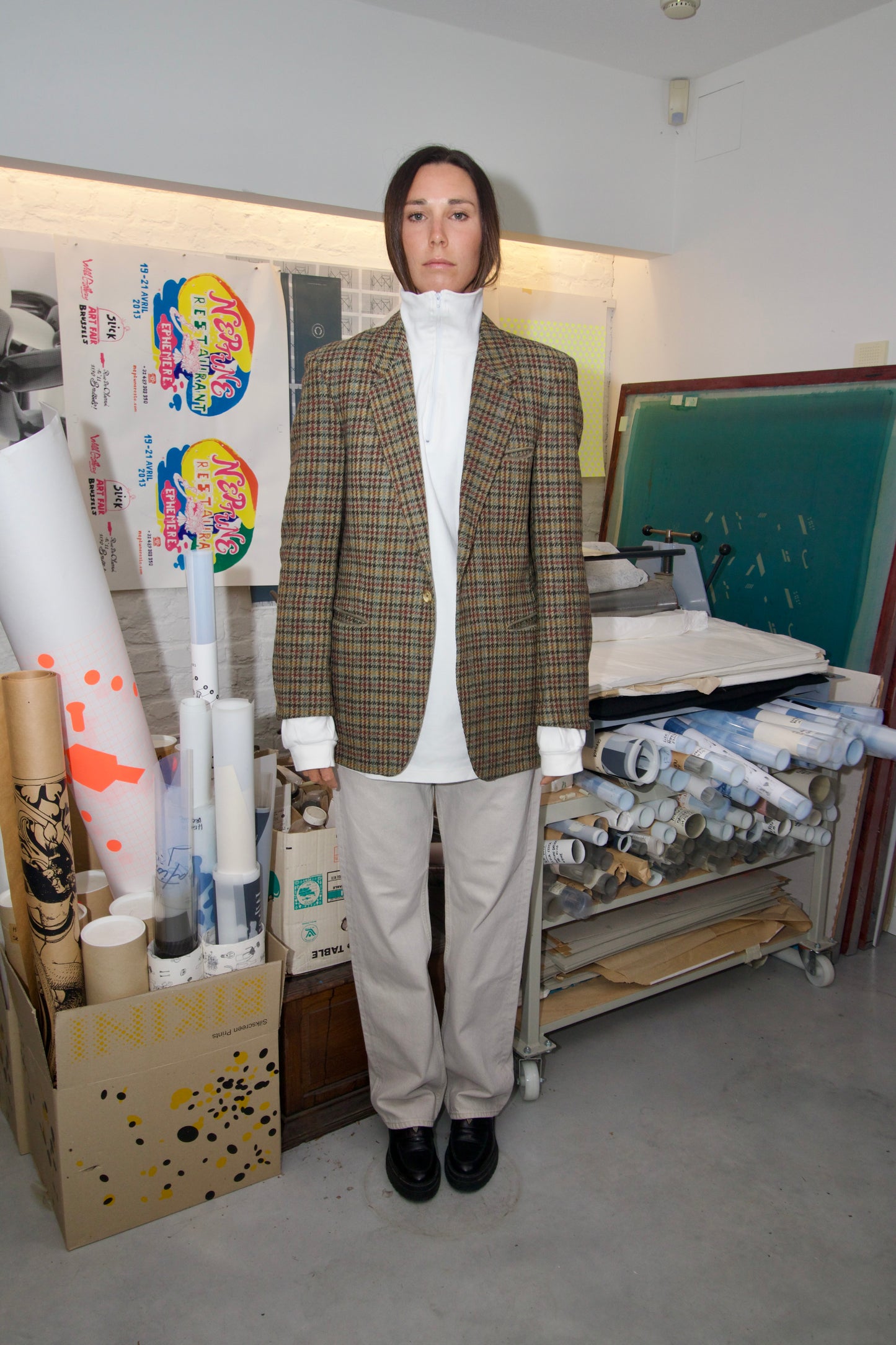 Yves Saint Laurent Suit Jacket Wool L